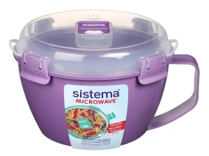 Pojemnik na żywność, kociołek SISTEMA fioletowy bez BPA 