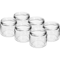 Słoiki niskie 330ml - ze złotą zakrętką fi 82/6 zestaw 6szt.