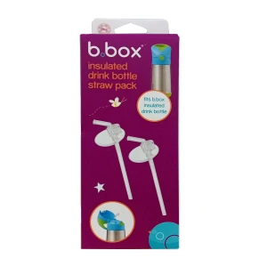 B.BOX Zestaw słomek z ustnikiem do butelki termicznej 350 ml 2 szt. BB00691