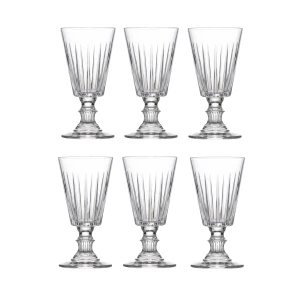 RCR TIMELESS Kieliszki do wódki no nodze 60ml 6szt szkło kryształowe