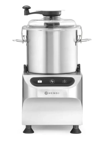 Kuter, HENDI, Profi Line, 8 kg, srebrny, 230V/800W, 377x350x(H)586mm 210291