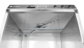 Zmywarka 50x50 Doppio, HENDI, Budget Line, z dozownikiem detergentu i pompą spustową, 400V/4900W, 565x605x(H)830mm 237366