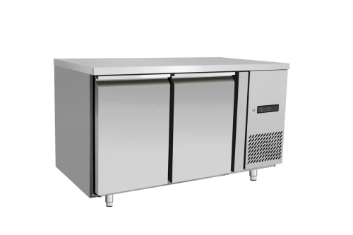 Stół chłodniczy 2-drzwiowy z agregatem bocznym, Arktic, Profi Line, GN 1/1, 230V/250W, 1360x700x(H)879mm 238110