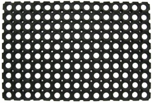 Wycieraczka Gumowa plaster miodu guma mata pod drzwi 100x150 gruba 16mm 