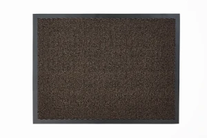 Wycieraczka tekstylna gumowa VELIO brąz 90x150 cm