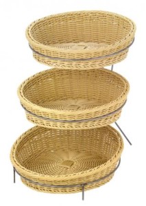 Stojak 3-piętrowy do koszy asymetrycznych T-90-334