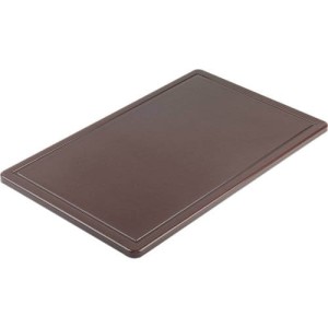 deska do krojenia GN 1/1 brązowa