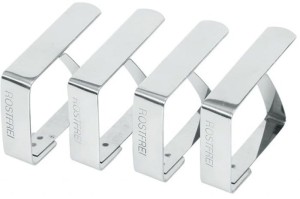 Klipsy do obrusów - zestaw 4 szt.