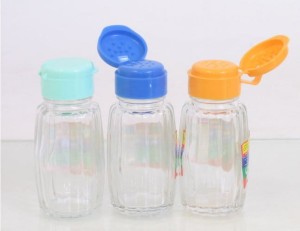 Pojemnik na przyprawy 50ml szklany z klapką