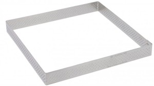 Rant kwadratowy perforowany 17,5 x 17,5 x 2 cm D-3099-23