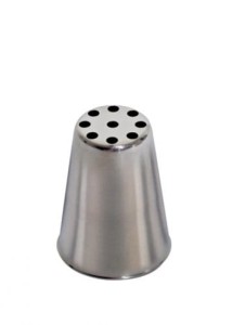 De Buyer Końcówka stalowa ptasie gniazdo 9 otworów 3 mm D-2126-01