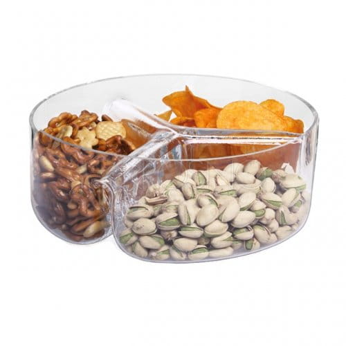 Krosno salaterka trójdzielna 24 cm Glamour