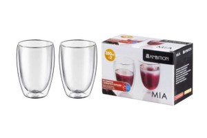 Szklanki Termiczne AMBITION Komplet 2x350ml MIA