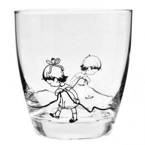 Krosno Szklanki DECO Jaś i Małgosia 8269 2x370ml