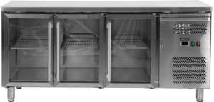 STÓŁ CHŁODNICZY 417L 3 DRZWIOWY PRZESZKLONY YG-05257