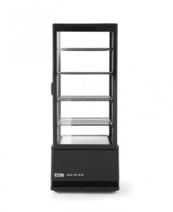 Witryna chłodnicza nastawna czarna wysokość 1116 mm 233269