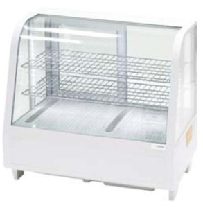 Witryna ekspozycyjna chłodnicza 100l biała