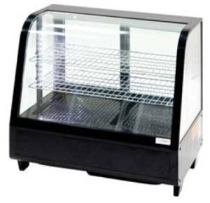 Witryna ekspozycyjna chłodnicza 100l czarna