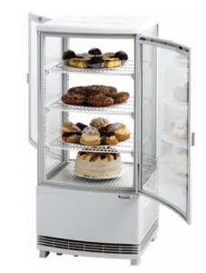 Witryna ekspozycyjna chłodnicza 86 L otwierana z dwóch stron