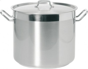 Garnek wysoki Profi Line z pokrywą 15l