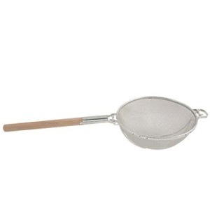 Sitko z siatką 35 cm - rączka drewniana