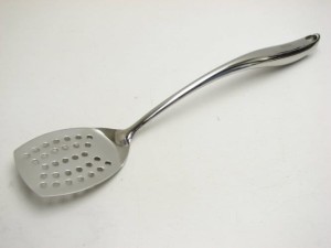 Łopatka kuchenna, ażurowa nierdzewna MILANO 39cm