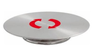 Patera do ciasta na podstawie Ø33 cm / h 5 cm