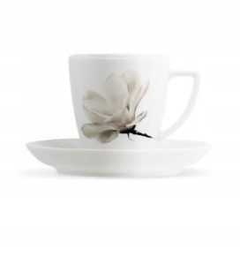 Lubiana Filiżanka ze spodkiem 0,20/14 6474 magnolia