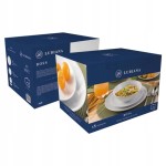 Lubiana BOSS BIAŁY kpl obiadowy 6/18 do zmywarki