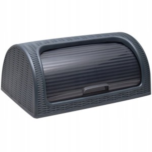 Pojemnik na chleb, chlebak rattan POPIELATY bez BPA