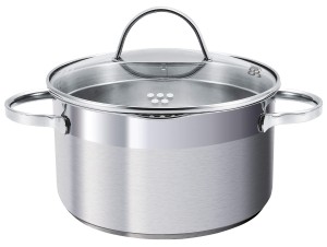 Garnek nierdzewny z pokrywą SSW Comfort 20cm 3,6l 