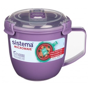 Pojemnik na zupę duży 900ml SISTEMA bez BPA fioletowy